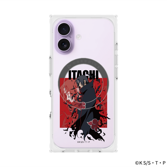 プレミアムスクエアケース with MagSafe［ NARUTO -ナルト- 疾風伝 - うちはイタチ ］