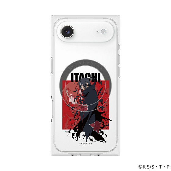 プレミアムスクエアケース with MagSafe［ NARUTO-ナルト- 疾風伝 - うちはイタチ ］