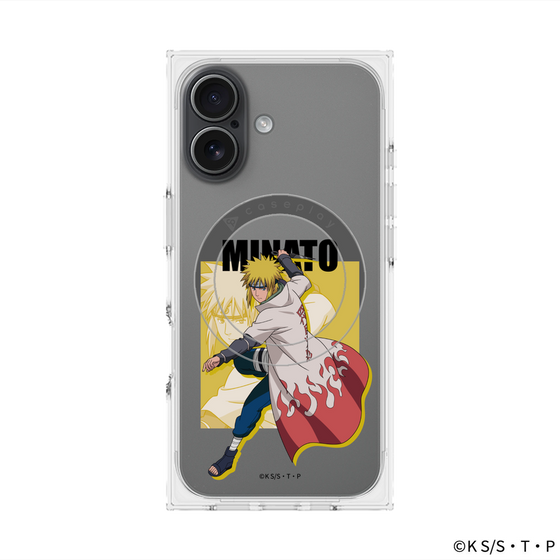 プレミアムスクエアケース with MagSafe［ NARUTO -ナルト- 疾風伝 - 波風ミナト ］