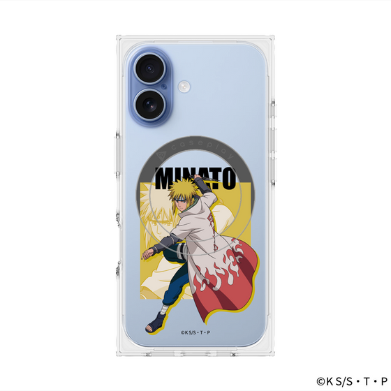 プレミアムスクエアケース with MagSafe［ NARUTO -ナルト- 疾風伝 - 波風ミナト ］