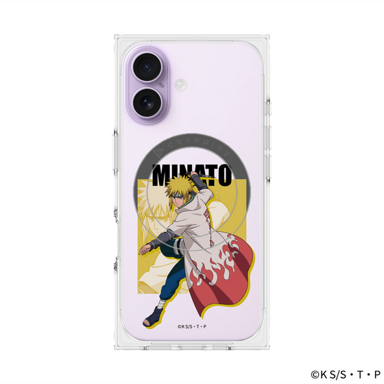 プレミアムスクエアケース with MagSafe［ NARUTO -ナルト- 疾風伝 - 波風ミナト ］