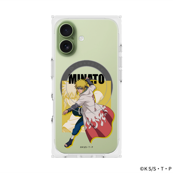 プレミアムスクエアケース with MagSafe［ NARUTO -ナルト- 疾風伝 - 波風ミナト ］