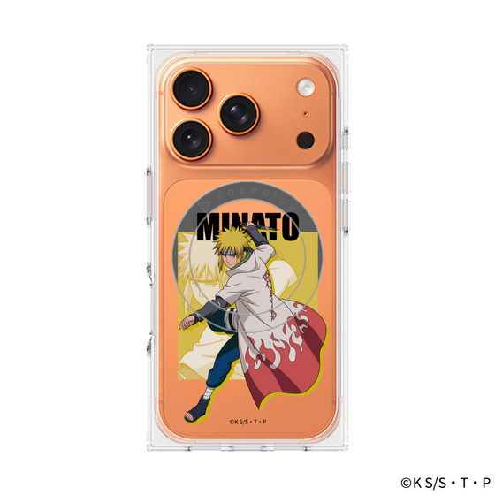 プレミアムスクエアケース with MagSafe［ NARUTO -ナルト- 疾風伝 - 波風ミナト ］