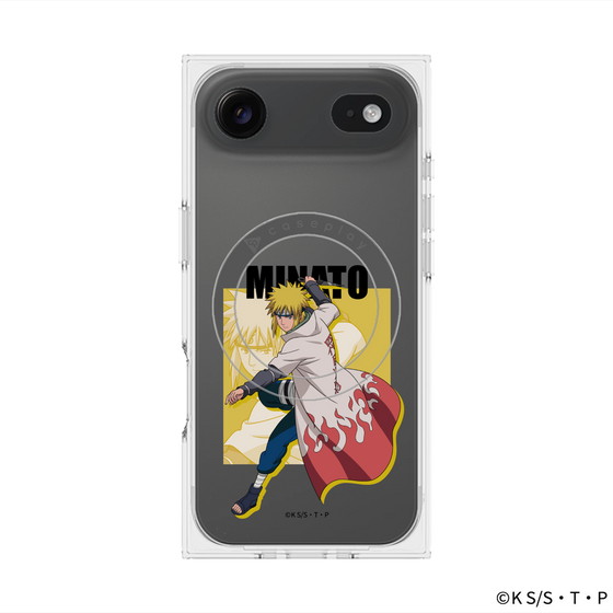 プレミアムスクエアケース with MagSafe［ NARUTO -ナルト- 疾風伝 - 波風ミナト ］