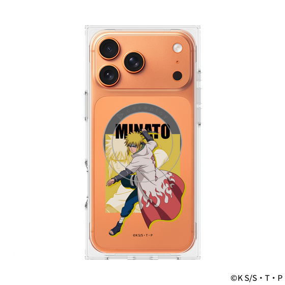 プレミアムスクエアケース with MagSafe［ NARUTO -ナルト- 疾風伝 - 波風ミナト ］