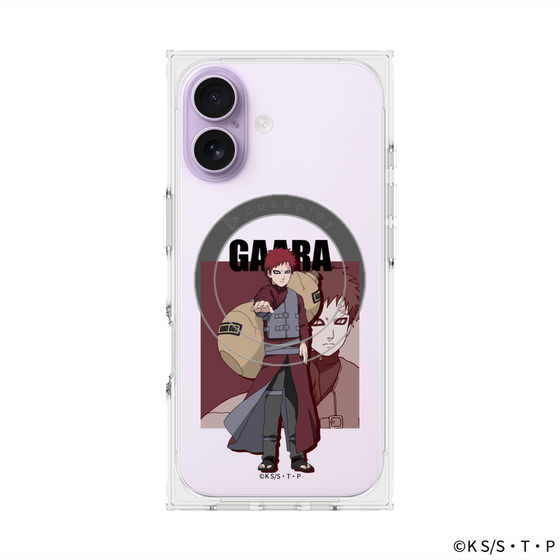 プレミアムスクエアケース with MagSafe［ NARUTO -ナルト- 疾風伝 - 我愛羅 ］