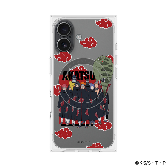 プレミアムスクエアケース with MagSafe［ NARUTO -ナルト- 疾風伝 - 暁 ］