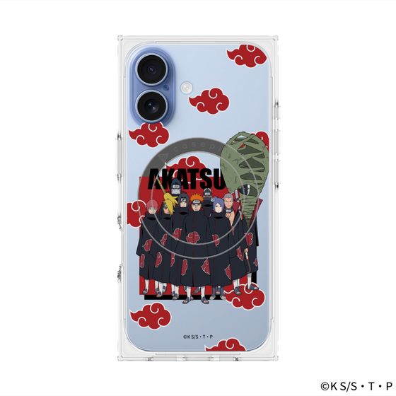 プレミアムスクエアケース with MagSafe［ NARUTO -ナルト- 疾風伝 - 暁 ］