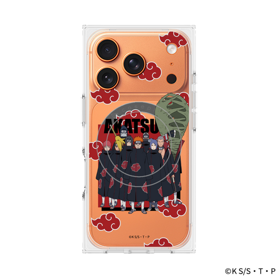 プレミアムスクエアケース with MagSafe［ NARUTO -ナルト- 疾風伝 - 暁 ］