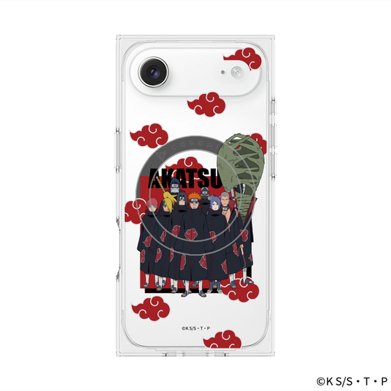 プレミアムスクエアケース with MagSafe［ NARUTO-ナルト- 疾風伝 - 暁 ］