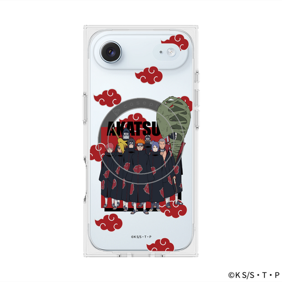 プレミアムスクエアケース with MagSafe［ NARUTO -ナルト- 疾風伝 - 暁 ］