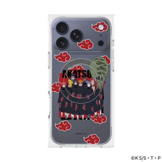 プレミアムスクエアケース with MagSafe［ NARUTO -ナルト- 疾風伝 - 暁 ］