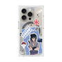 プレミアムスクエアケース with MagSafe［ NARUTO-ナルト- 疾風伝 - ステッカー - うちはサスケ ］