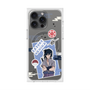 プレミアムスクエアケース with MagSafe［ NARUTO-ナルト- 疾風伝 - ステッカー - うちはサスケ ］