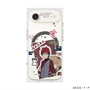 プレミアムスクエアケース with MagSafe［ NARUTO -ナルト- 疾風伝 - ステッカー - 我愛羅 ］