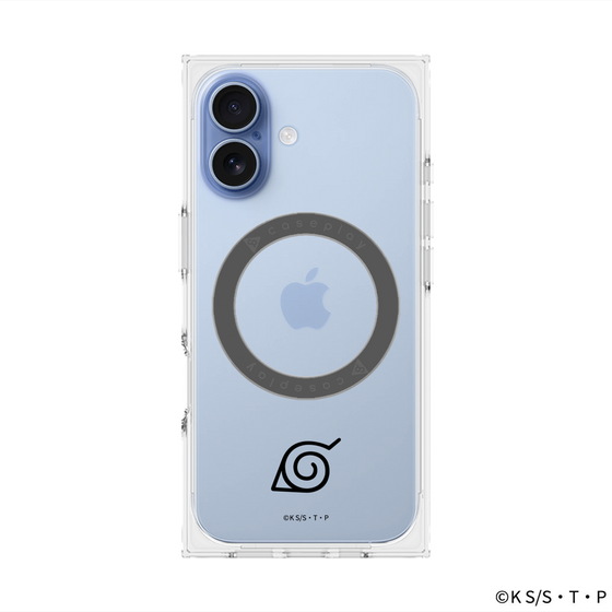 プレミアムスクエアケース with MagSafe［ NARUTO -ナルト- 疾風伝 - 木ノ葉隠れの里 ］