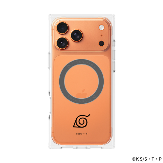 プレミアムスクエアケース with MagSafe［ NARUTO -ナルト- 疾風伝 - 木ノ葉隠れの里 ］