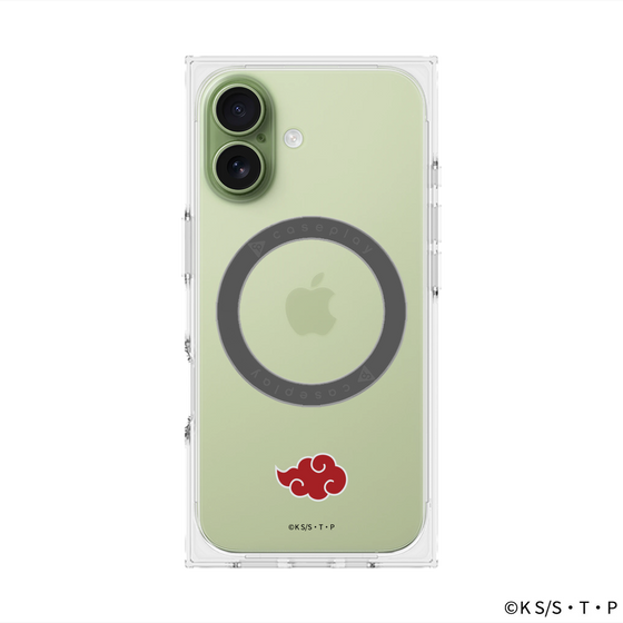 プレミアムスクエアケース with MagSafe［ NARUTO -ナルト- 疾風伝 - 暁 - マーク ］