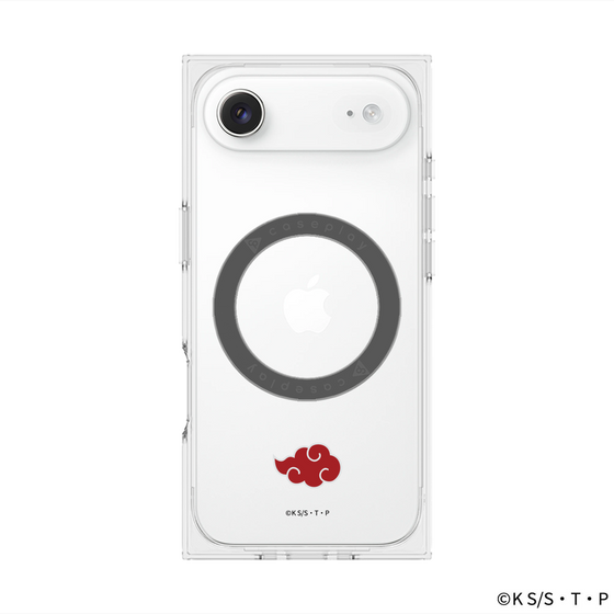 プレミアムスクエアケース with MagSafe［ NARUTO-ナルト- 疾風伝 - 暁 - マーク ］