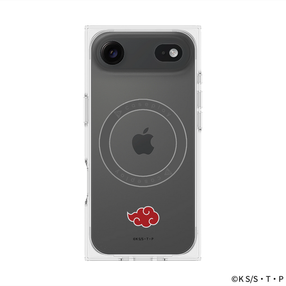 プレミアムスクエアケース with MagSafe［ NARUTO -ナルト- 疾風伝 - 暁 - マーク ］