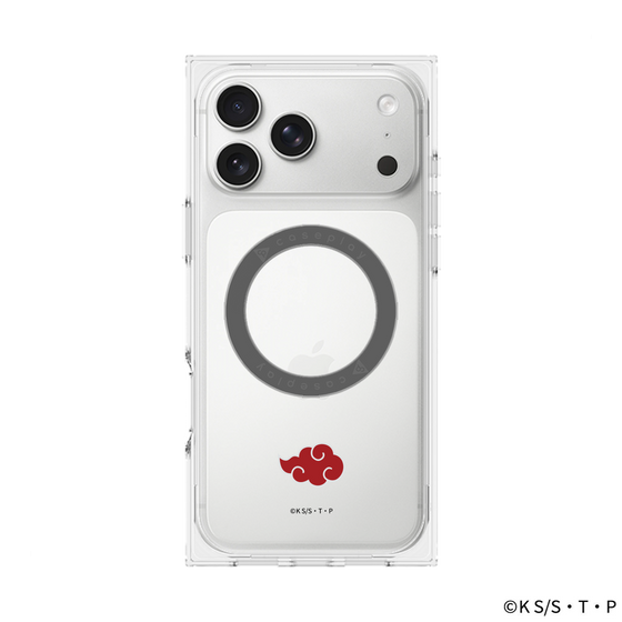 プレミアムスクエアケース with MagSafe［ NARUTO-ナルト- 疾風伝 - 暁 - マーク ］