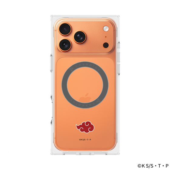 プレミアムスクエアケース with MagSafe［ NARUTO -ナルト- 疾風伝 - 暁 - マーク ］