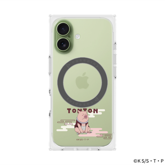 プレミアムスクエアケース with MagSafe［ NARUTO -ナルト- 疾風伝 - トントン ］