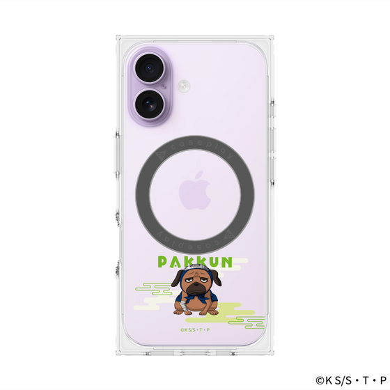 プレミアムスクエアケース with MagSafe［ NARUTO -ナルト- 疾風伝 - パックン ］