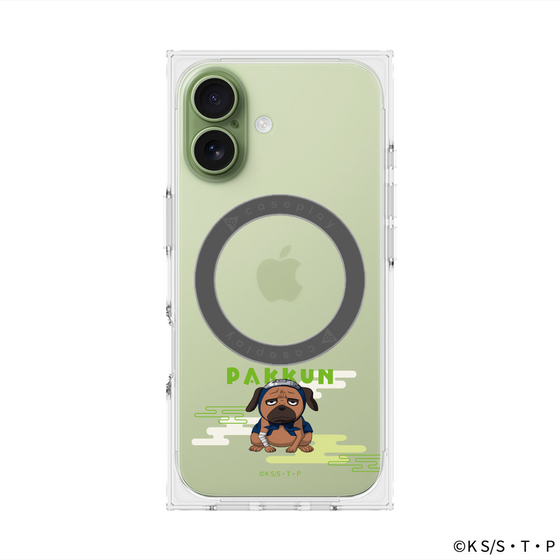 プレミアムスクエアケース with MagSafe［ NARUTO -ナルト- 疾風伝 - パックン ］