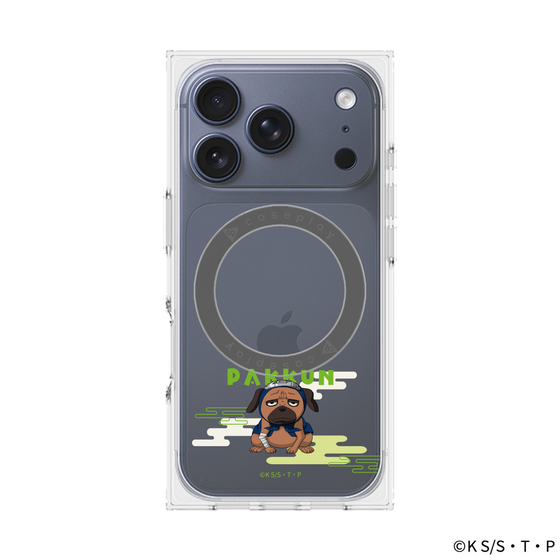 プレミアムスクエアケース with MagSafe［ NARUTO -ナルト- 疾風伝 - パックン ］