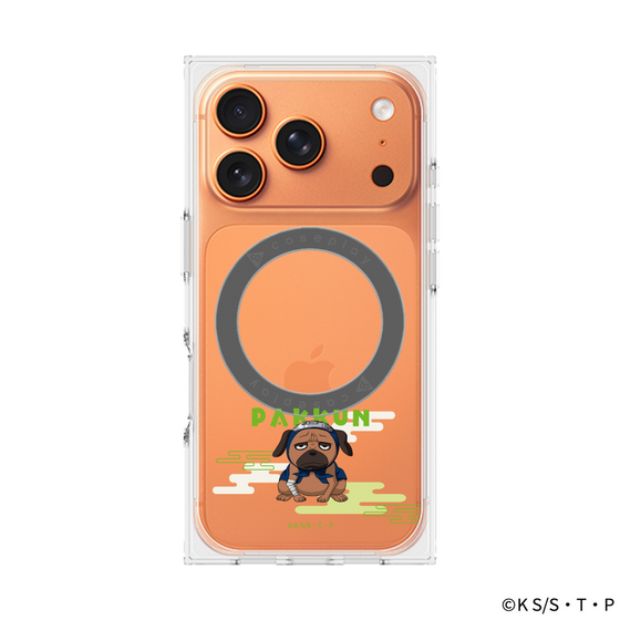 プレミアムスクエアケース with MagSafe［ NARUTO -ナルト- 疾風伝 - パックン ］