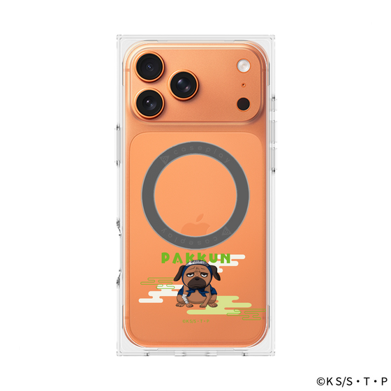 プレミアムスクエアケース with MagSafe［ NARUTO -ナルト- 疾風伝 - パックン ］