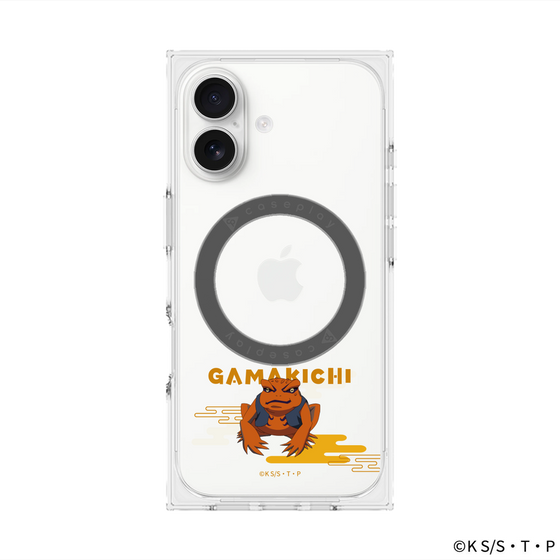 プレミアムスクエアケース with MagSafe［ NARUTO-ナルト- 疾風伝 - ガマ吉 ］