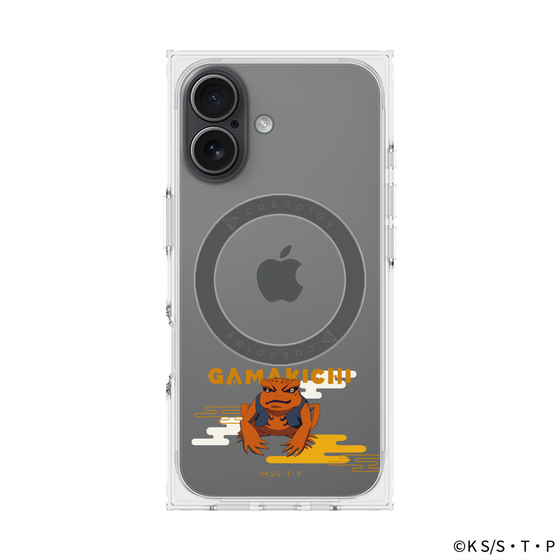 プレミアムスクエアケース with MagSafe［ NARUTO -ナルト- 疾風伝 - ガマ吉 ］