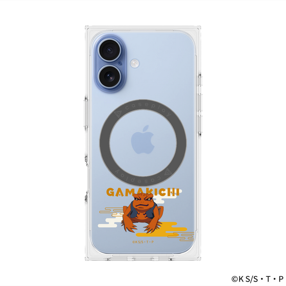 プレミアムスクエアケース with MagSafe［ NARUTO -ナルト- 疾風伝 - ガマ吉 ］