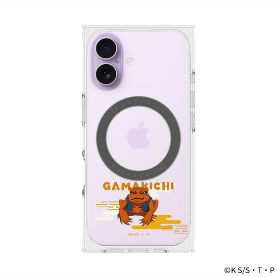 プレミアムスクエアケース with MagSafe［ NARUTO -ナルト- 疾風伝 - ガマ吉 ］