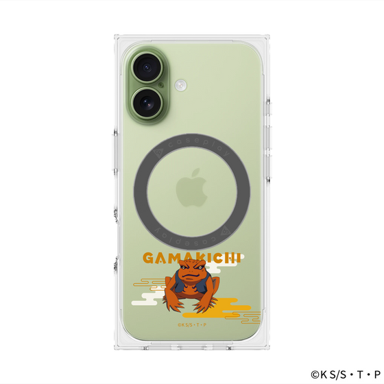 プレミアムスクエアケース with MagSafe［ NARUTO -ナルト- 疾風伝 - ガマ吉 ］