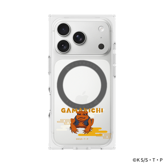 プレミアムスクエアケース with MagSafe［ NARUTO-ナルト- 疾風伝 - ガマ吉 ］