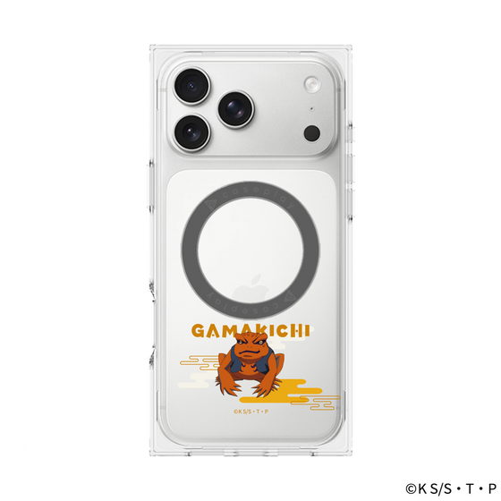 プレミアムスクエアケース with MagSafe［ NARUTO-ナルト- 疾風伝 - ガマ吉 ］