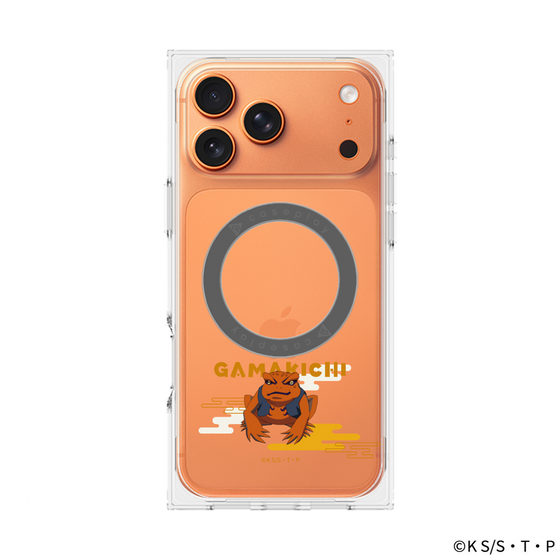 プレミアムスクエアケース with MagSafe［ NARUTO -ナルト- 疾風伝 - ガマ吉 ］