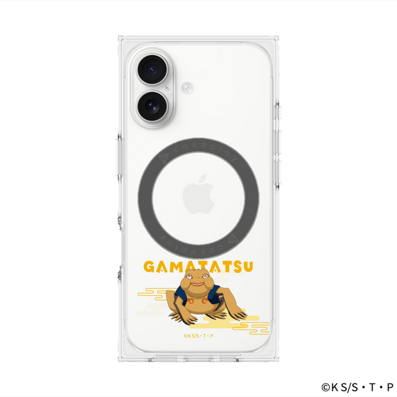 プレミアムスクエアケース with MagSafe［ NARUTO-ナルト- 疾風伝 - ガマ竜 ］