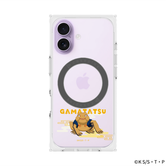 プレミアムスクエアケース with MagSafe［ NARUTO -ナルト- 疾風伝 - ガマ竜 ］