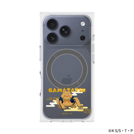 プレミアムスクエアケース with MagSafe［ NARUTO -ナルト- 疾風伝 - ガマ竜 ］