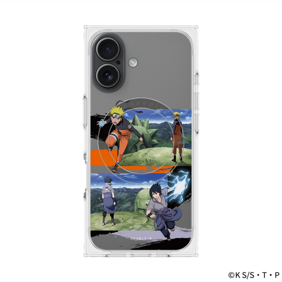 プレミアムスクエアケース with MagSafe［ NARUTO -ナルト- 疾風伝 - 終末の谷 ］