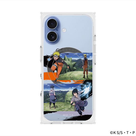 プレミアムスクエアケース with MagSafe［ NARUTO -ナルト- 疾風伝 - 終末の谷 ］