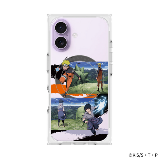 プレミアムスクエアケース with MagSafe［ NARUTO -ナルト- 疾風伝 - 終末の谷 ］