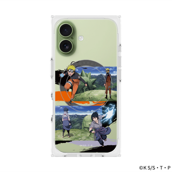 プレミアムスクエアケース with MagSafe［ NARUTO -ナルト- 疾風伝 - 終末の谷 ］