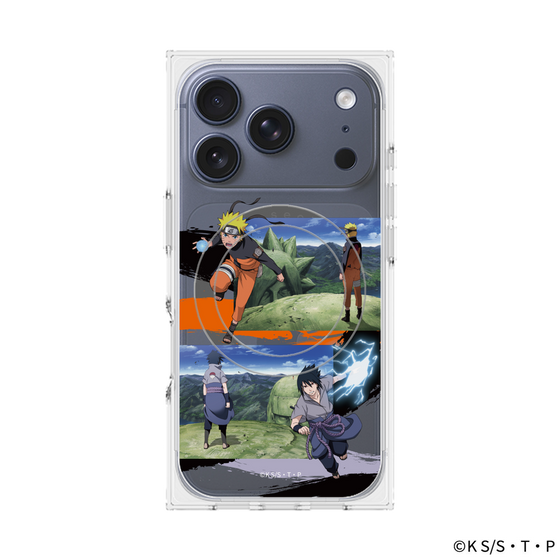 プレミアムスクエアケース with MagSafe［ NARUTO -ナルト- 疾風伝 - 終末の谷 ］