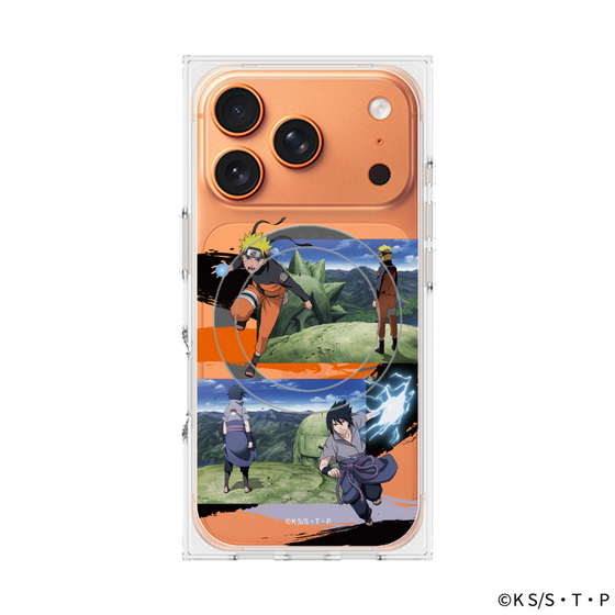 プレミアムスクエアケース with MagSafe［ NARUTO -ナルト- 疾風伝 - 終末の谷 ］