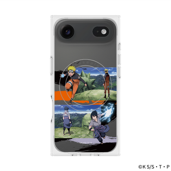 プレミアムスクエアケース with MagSafe［ NARUTO -ナルト- 疾風伝 - 終末の谷 ］